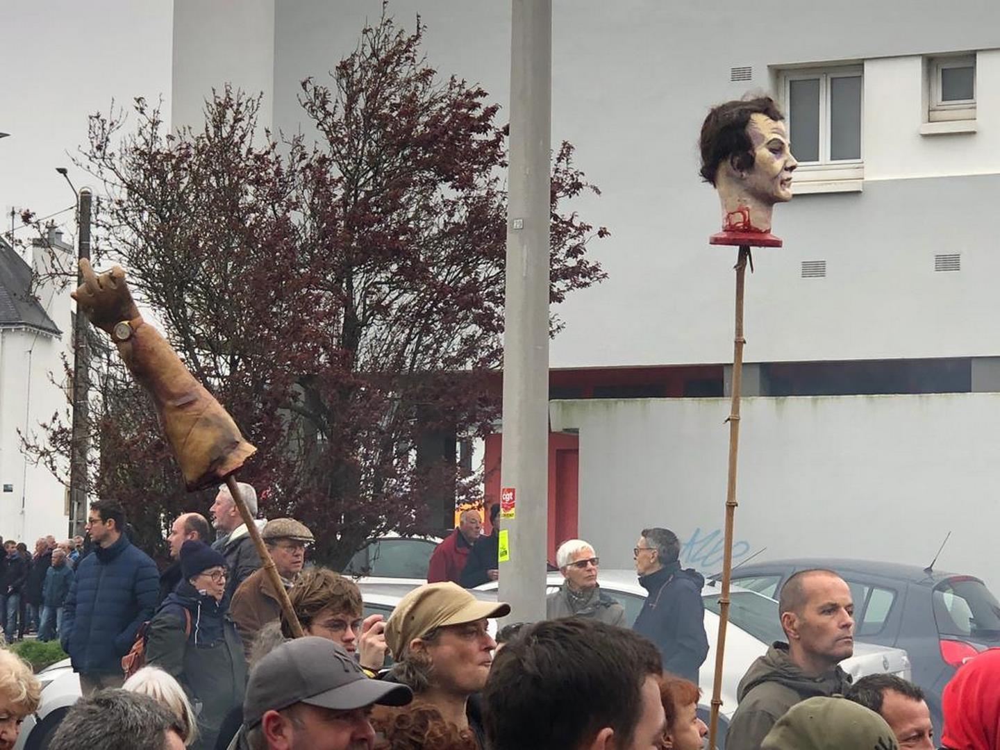 Vid O Manif Du Avril Le Cort Ge Progresse Avenue G N Ral De