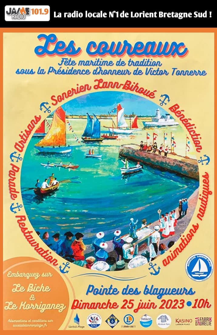 Venez nombreux à La Fête des Coureaux ce dimanche 25 juin à Larmor