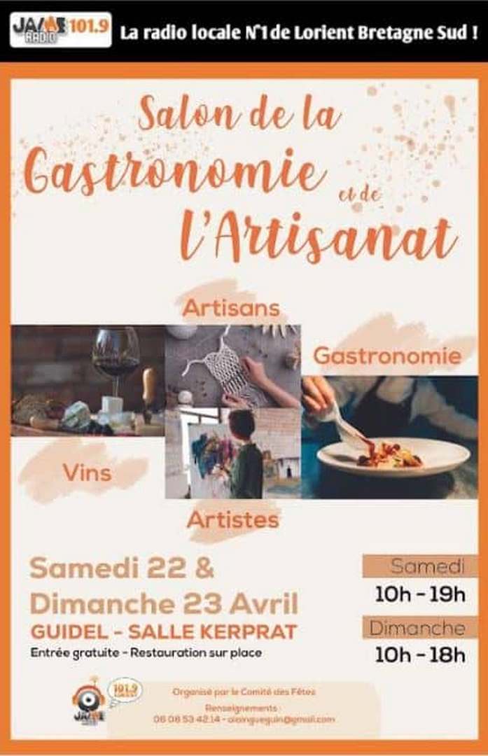 Grand retour du salon de la Gastronomie et de l'Artisanat à Guidel les